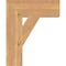 Ekena Millwork Traditional Block Smooth Bracket, Western Red Cedar, 5 1/2"W x 18"D x 22"H BKT06X18X22TRA05SWR - alternate 4